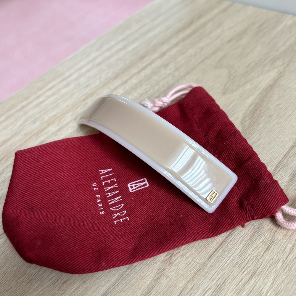 Beige Hair Clip